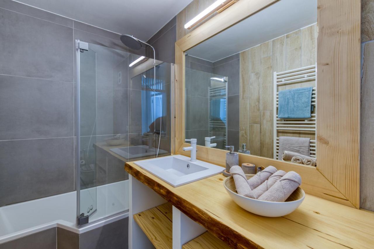 Le Petit Balcon Avec Vue Sur Le Mont-Blanc 2 Etoiles Appartement Chamonix Buitenkant foto