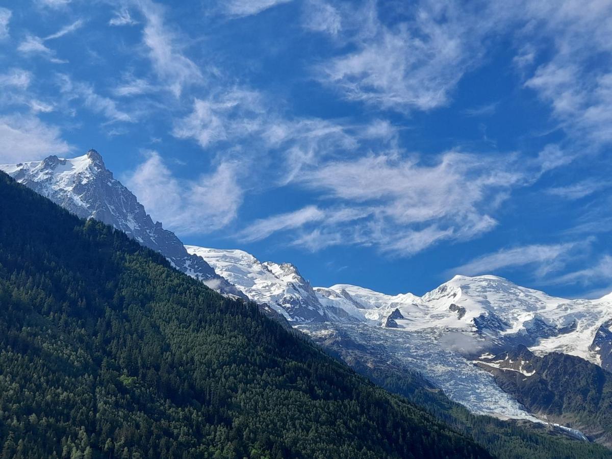 Le Petit Balcon Avec Vue Sur Le Mont-Blanc 2 Etoiles Appartement Chamonix Buitenkant foto